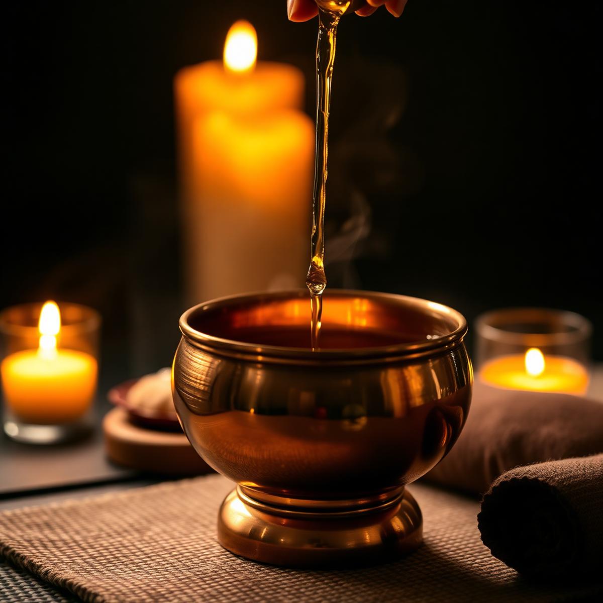 Shirodhara + Abhyanga